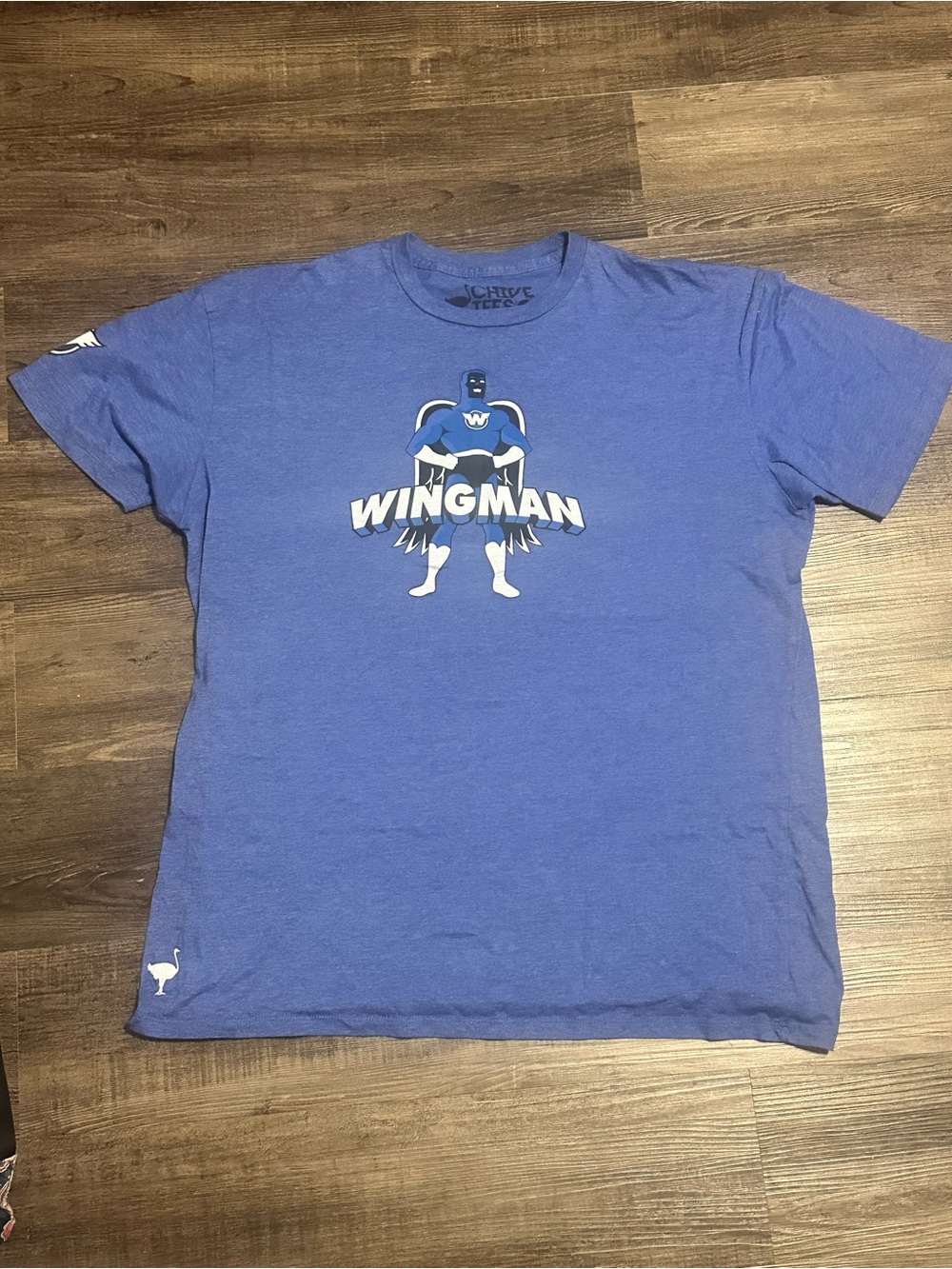 Chive Wingman Graphic T-Shirt in Blue